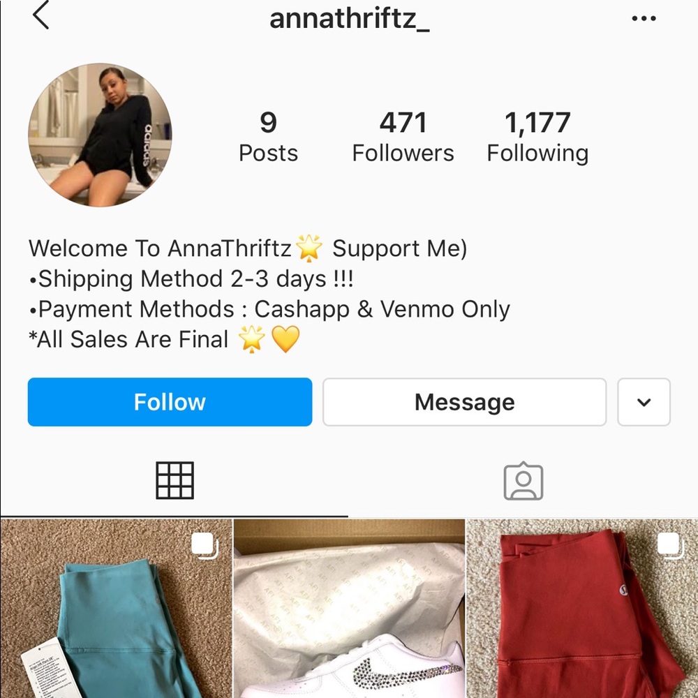 **SCAM - DO NOT BUY LULULEMON ALIGN FROM IG!** - Picture 1 of 3